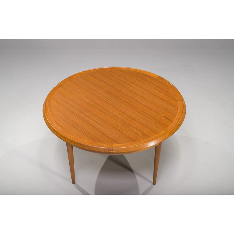 Mid-century teak coffee table by Torbjørn Afdal for Bruksbo, 1960s