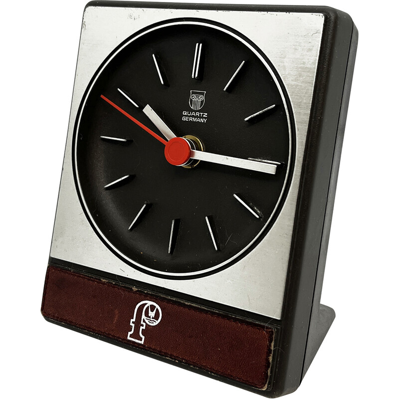 Vintage desk clock by Aachen, Germany 1970-1980s