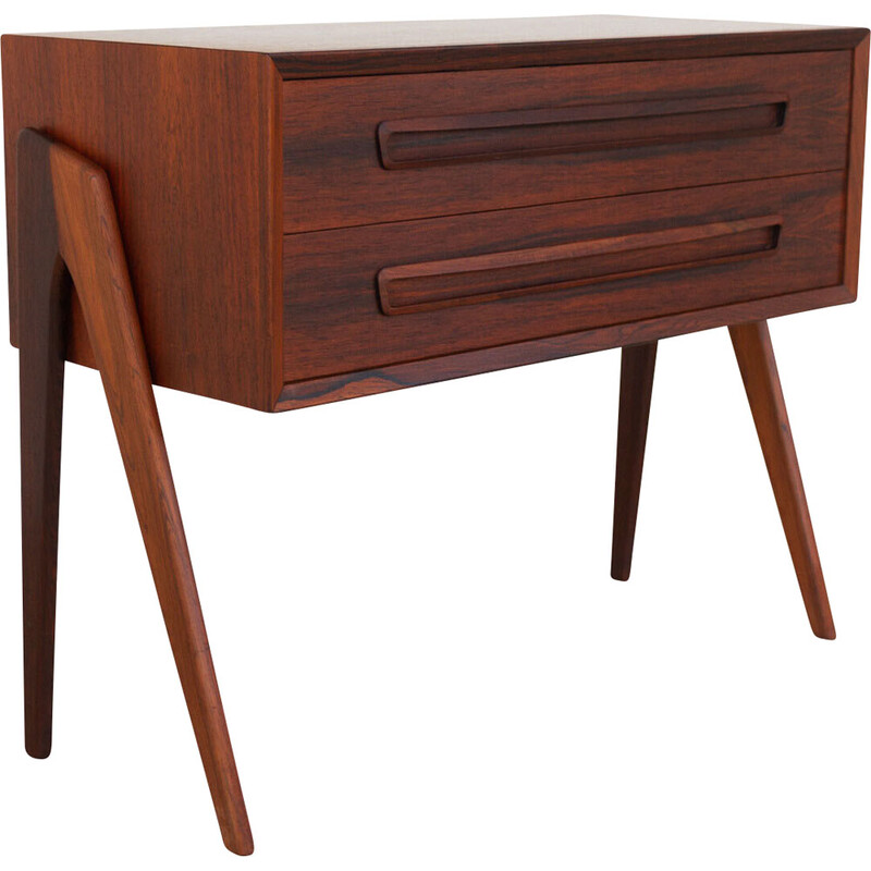 Vintage Danish rosewood night stand by Ap Møbler Svenstrup, 1960s