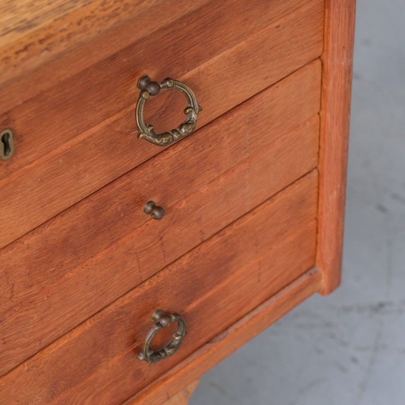 Bureau danois vintage en bois de chêne, 1960