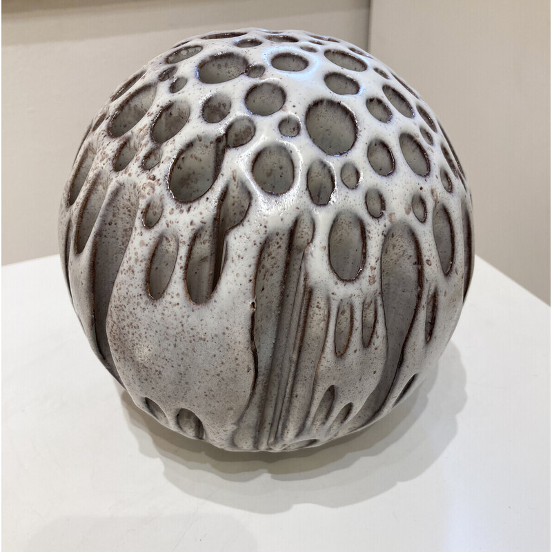 Mid-century ceramic sculpture by Alessio Tasca, Italy 1970s