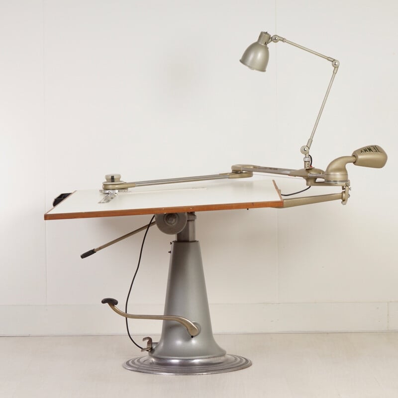 Industrial Nike drafting table produced by Nike Hydraulics - 1950s