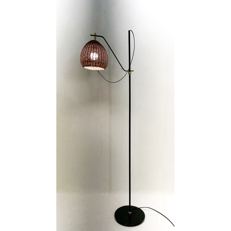 Mid-century floor lamp by J.T Kalmar