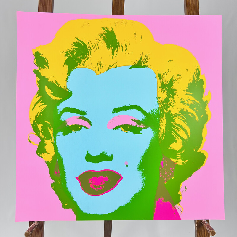 Quadro vintage 'Sunday B. Morning' Marilyn Monroe di Andy Warhol, anni '70