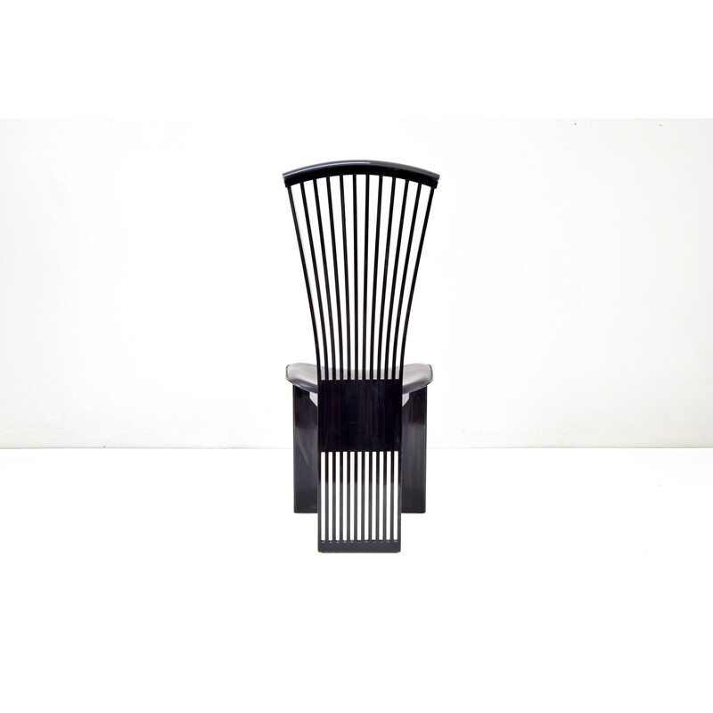 Ensemble de 4 chaises et d'une paire de fauteuils italiens vintage par Pietro Constantini