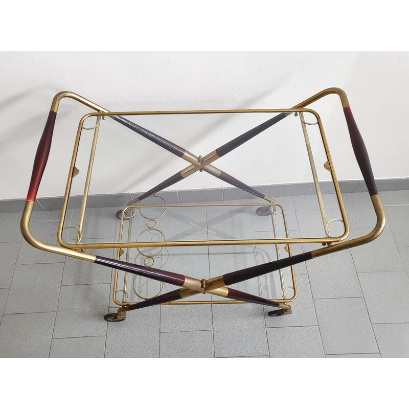 Vintage serving table by Cesare Lacca, 1950s