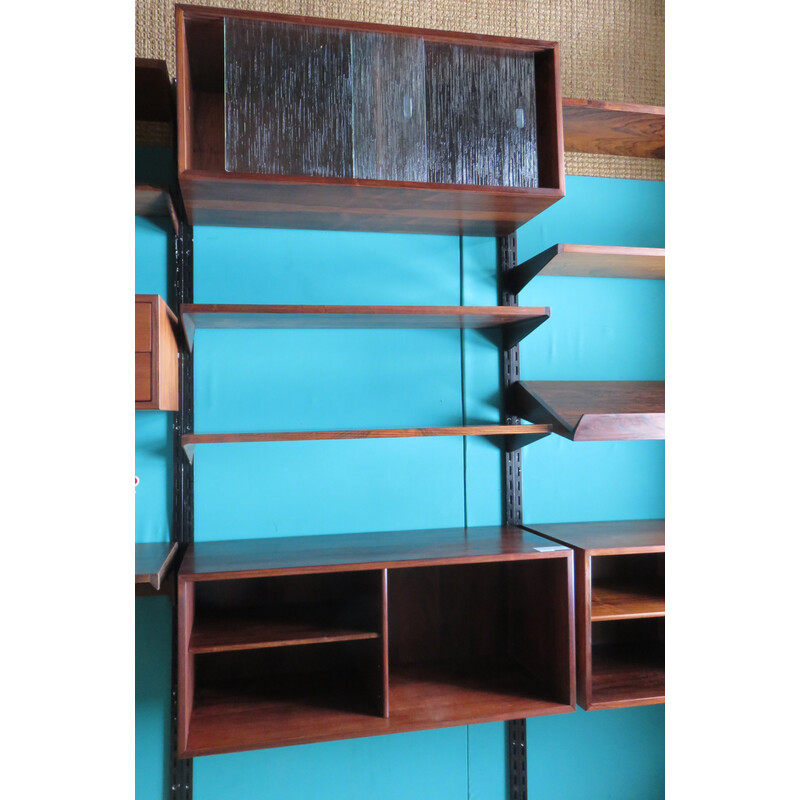 Vintage rosewood bookcase by Kai Kristiansen, Denmark 1960