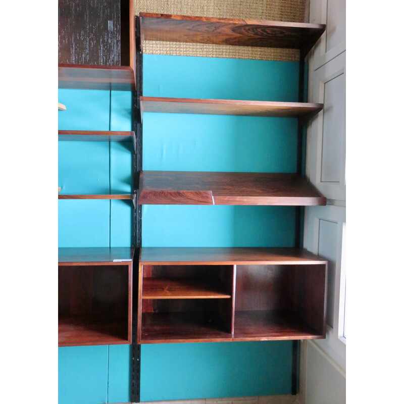 Vintage rosewood bookcase by Kai Kristiansen, Denmark 1960