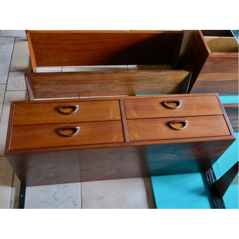 Vintage rosewood bookcase by Kai Kristiansen, Denmark 1960