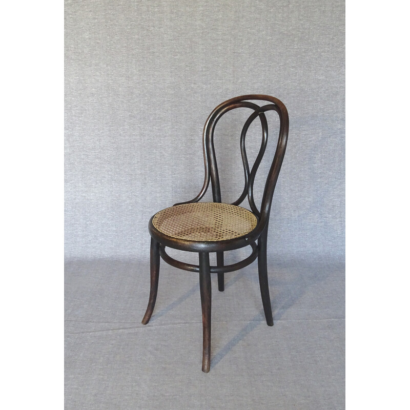 Lot de 4 chaises vintage bistrot N°29/14 par Thonet, 1882