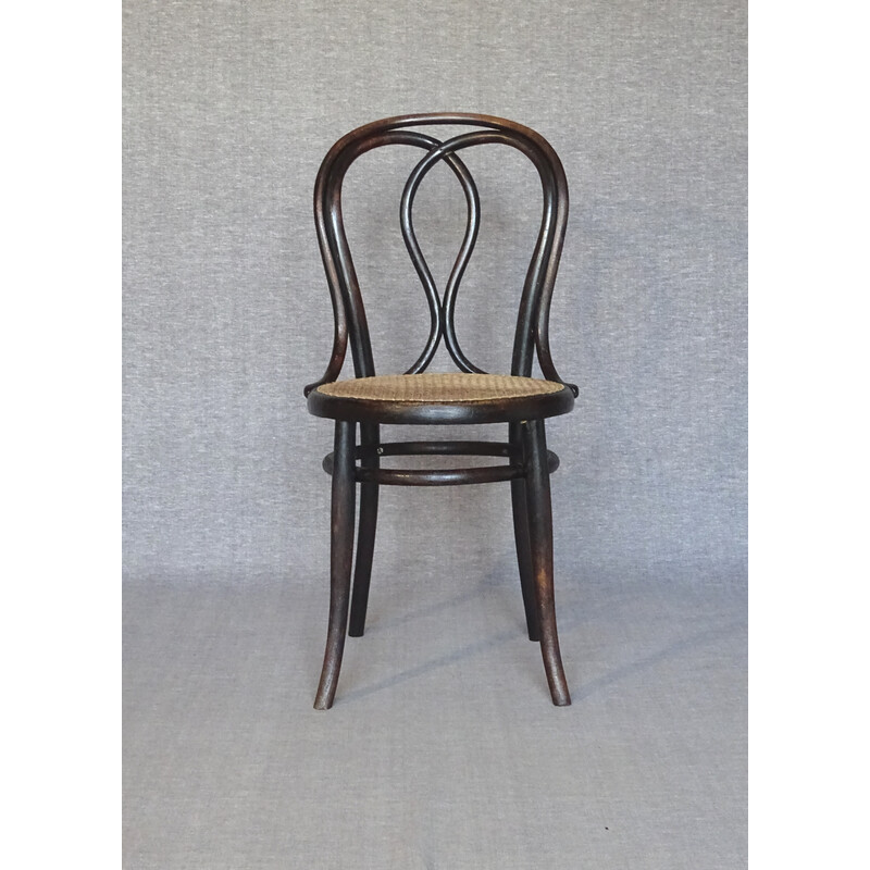 Lot de 4 chaises vintage bistrot N°29/14 par Thonet, 1882