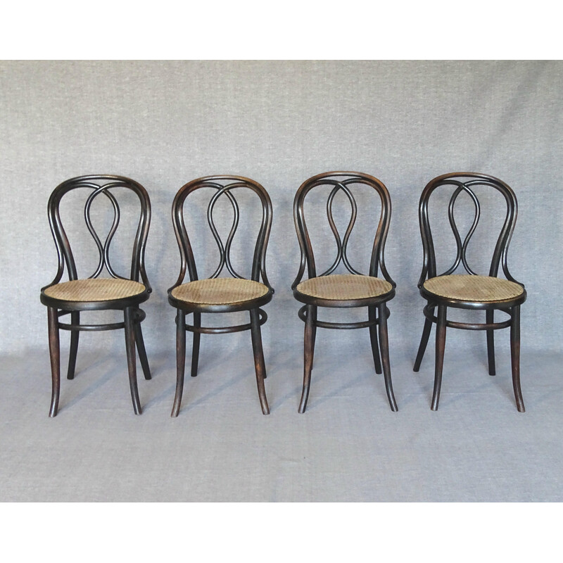 Set aus 4 Vintage Bistrostühlen Nr. 29/14 von Thonet, 1882