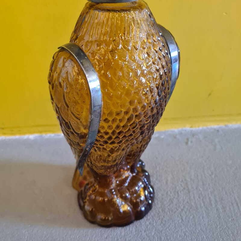 Vintage Italian chianti eagle decanter, 1970s