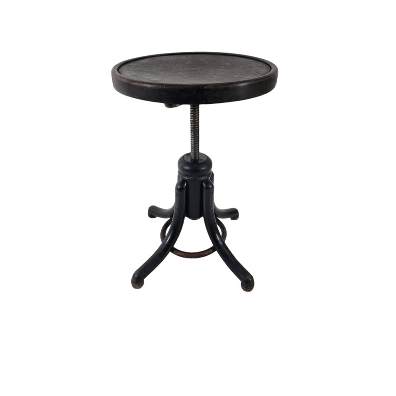 Vintage piano stool by Thonet