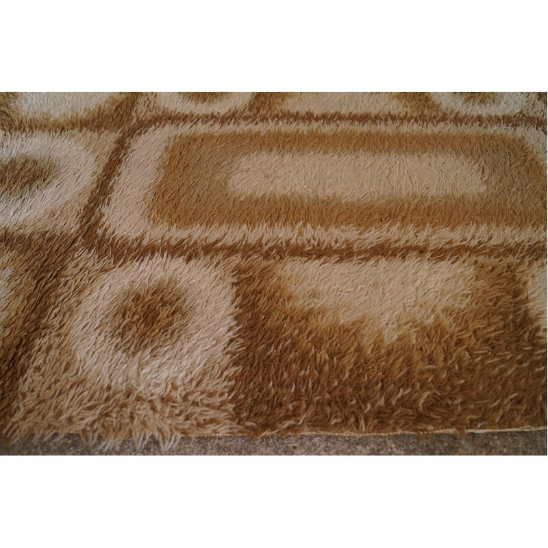 Vintage carpet in natural fibre - 1960s