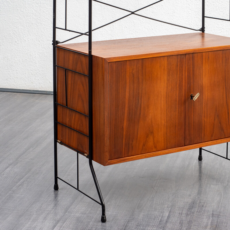 Vintage walnut shelf, 1960