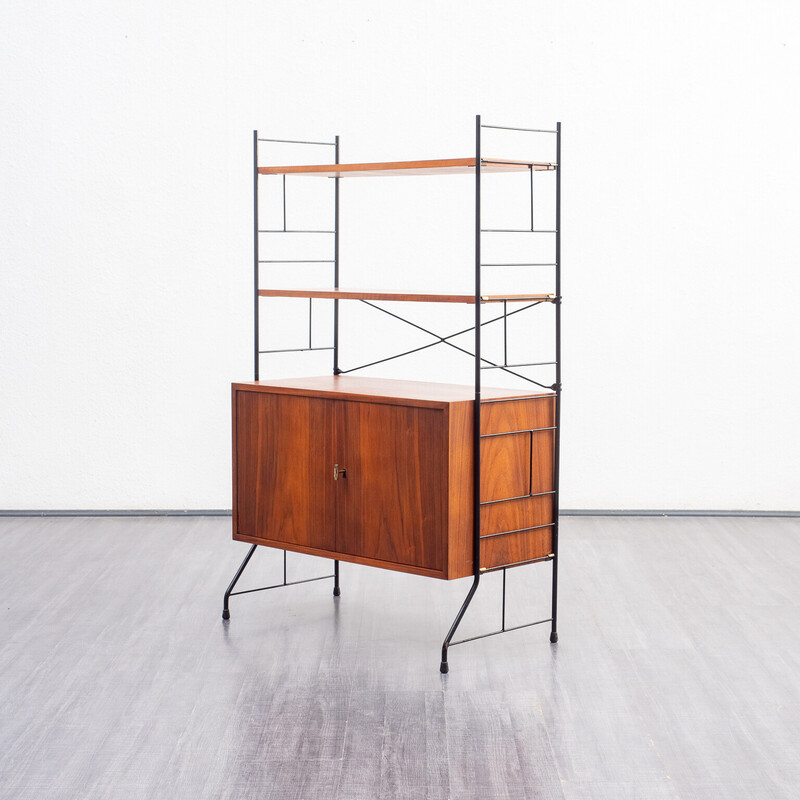 Vintage walnut shelf, 1960