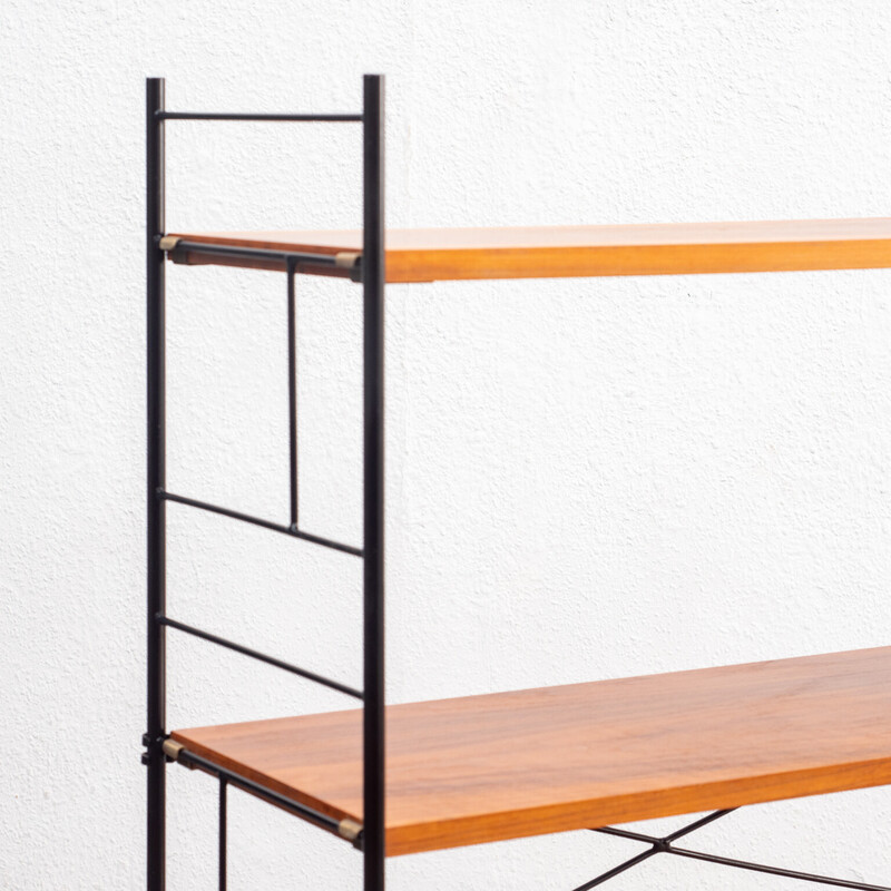 Vintage walnut shelf, 1960