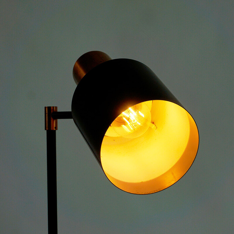 Scandinavische vintage vloerlamp van Jo Hammerborg voor Fog en Morup