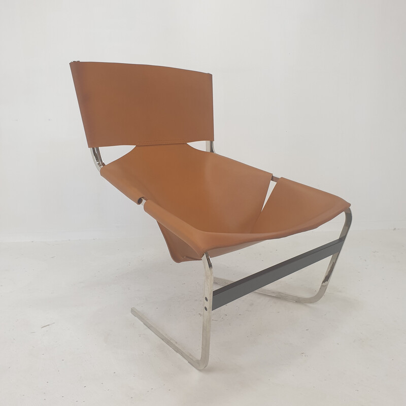 Pair of vintage model F444 armchairs by Pierre Paulin for Artifort, 1960s