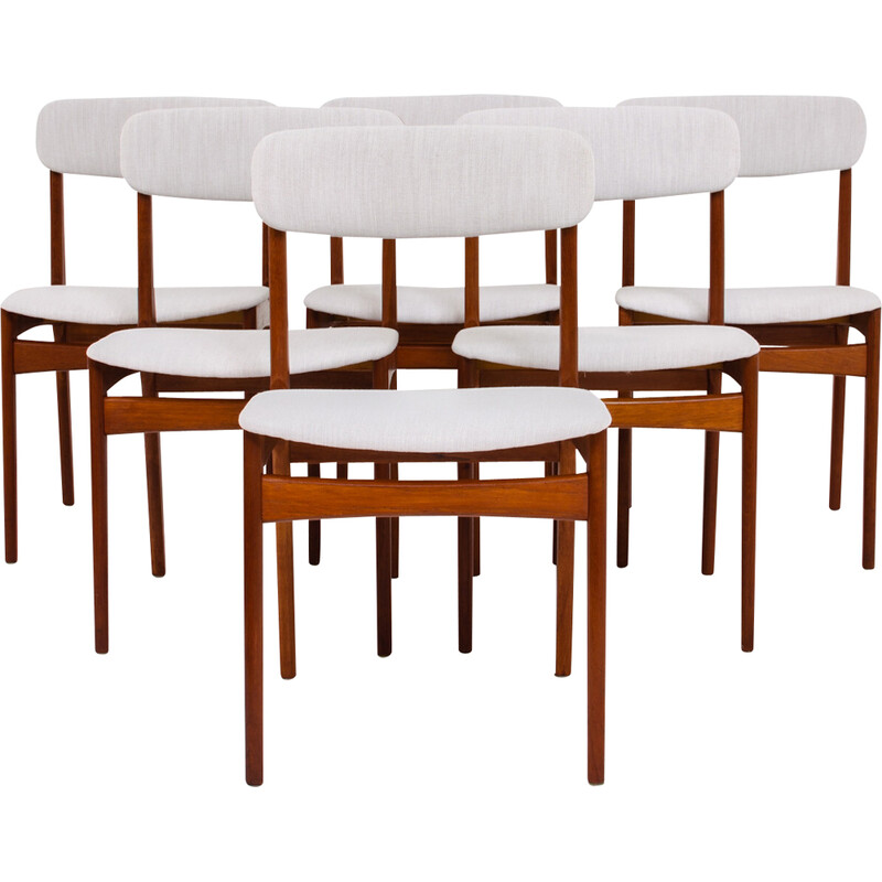 Set di 6 sedie da pranzo vintage di Bundgaard Rasmussen per Thorsø