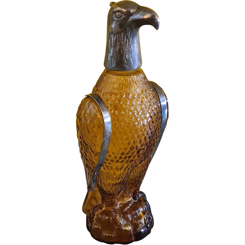 Vintage Italian chianti eagle decanter, 1970s