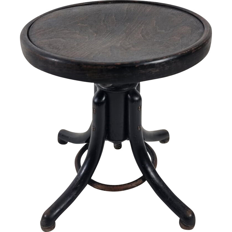 Vintage piano stool by Thonet