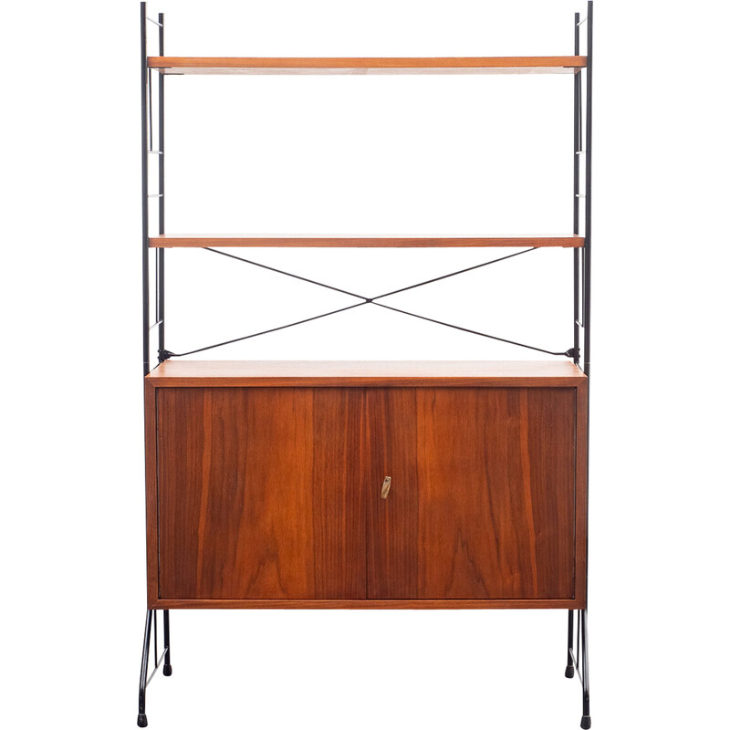 Vintage walnut shelf, 1960