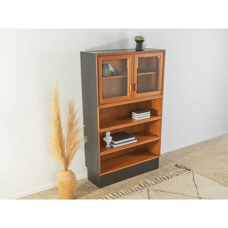 Vintage teak display cabinet by Heinrich Riestenpatt, Germany 1960