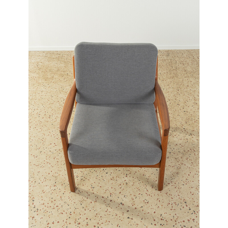 Vintage Senator fauteuil in teak van Ole Wanscher voor Cado, Denemarken 1960
