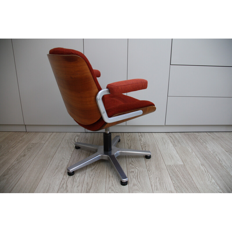 Vintage (swivel) office chair, Giroflex Stoll, Germany - 1970s