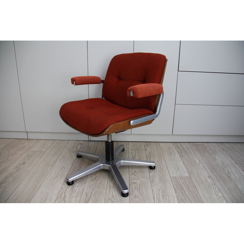 Vintage (swivel) office chair, Giroflex Stoll, Germany - 1970s