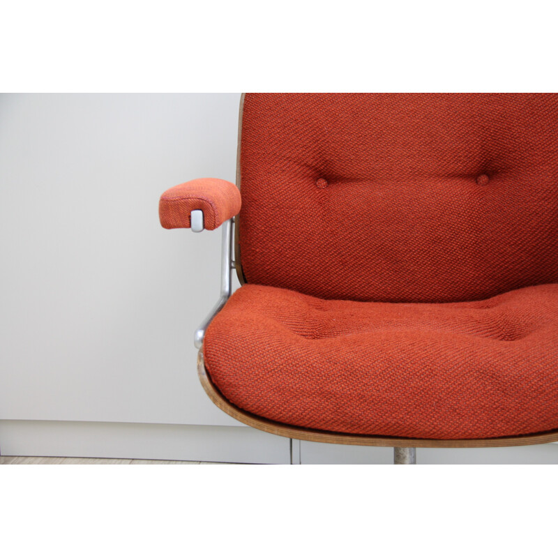 Vintage (swivel) office chair, Giroflex Stoll, Germany - 1970s