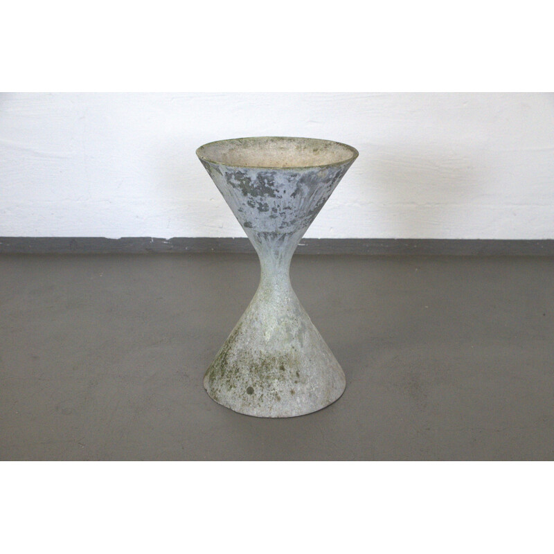 Eternit  plant bowl Diabolo by Willy Guhl - 1950s