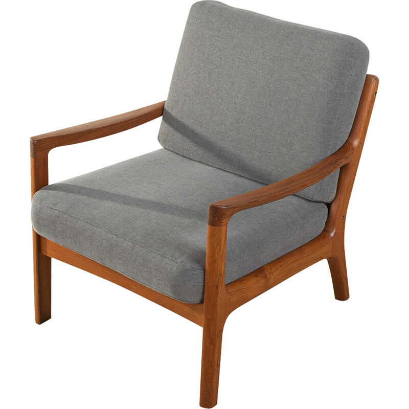 Vintage Senator armchair in teak by Ole Wanscher for Cado, Denmark 1960