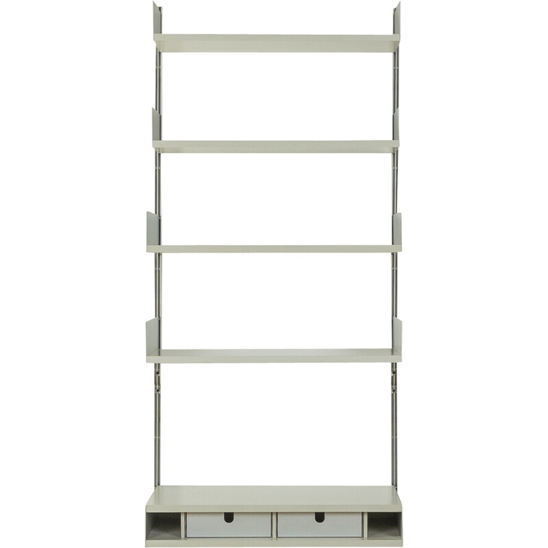 Vintage modular 606 shelving system by Dieter Rams for Vitsœ, Germany 1960