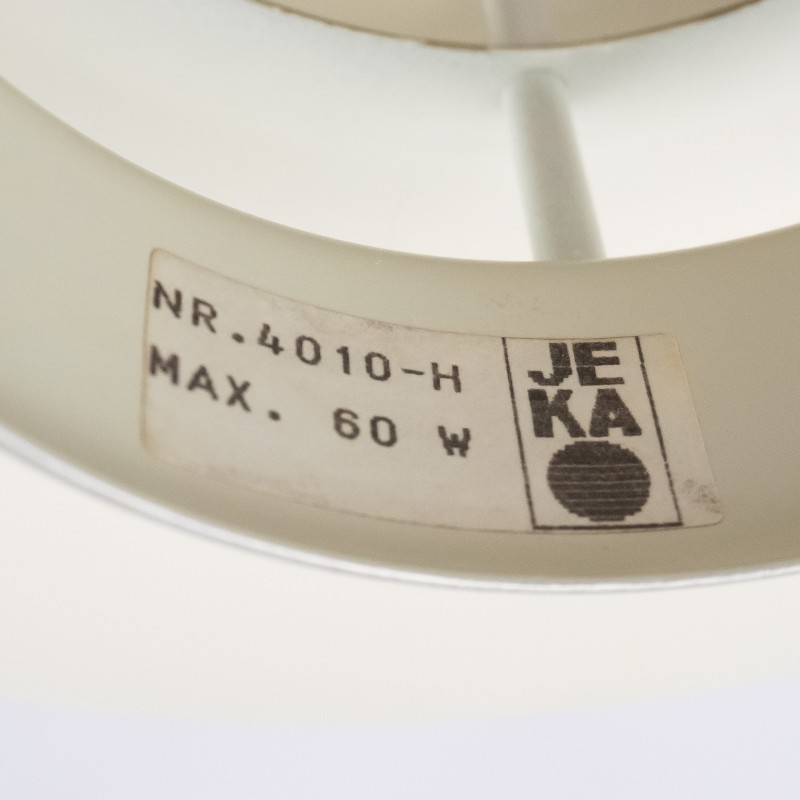 Deense vintage hanglamp van Kurt Wiborg voor Jeka, jaren 1980