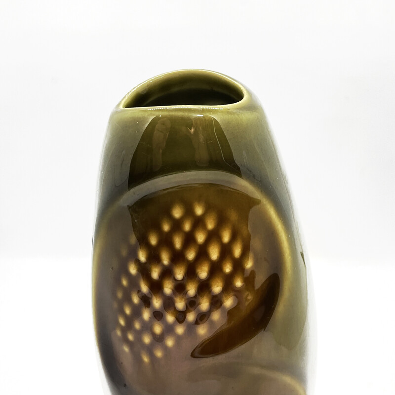Vintage ceramic vase by Ditmar Urbach, Czechoslovakia 1960s