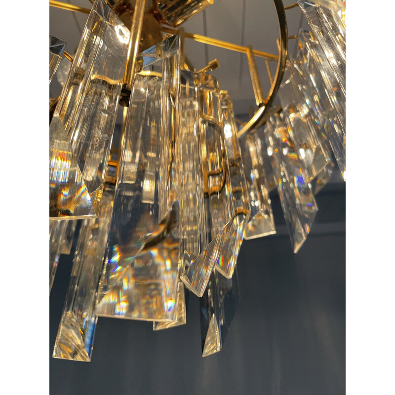 Vintage chandelier by Paolo Venini, Italy 1970s