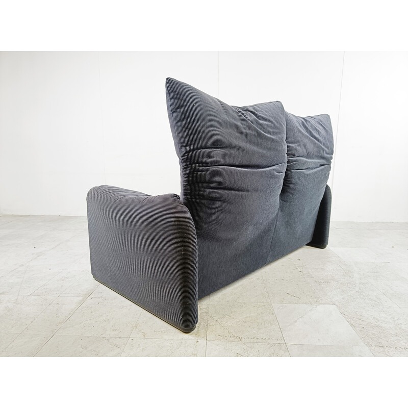 Maralunga vintage sofa by Vico Magistretti for Cassina, Italy 1970