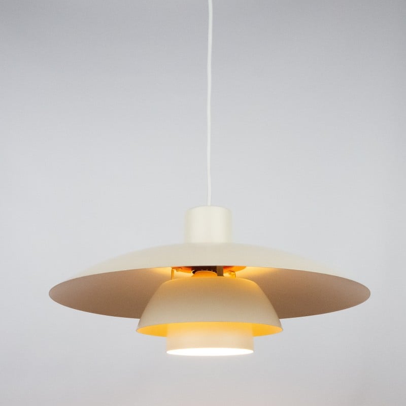 Pair of vintage Ph 4/3 pendant lamps by Poul Henningsen for Louis Poulsen, 1966