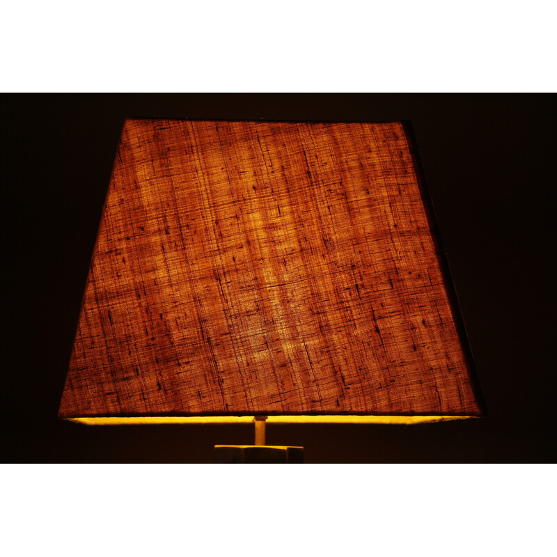 Lámpara vintage de latón de Ingo Maurer para Dunhill, años 60