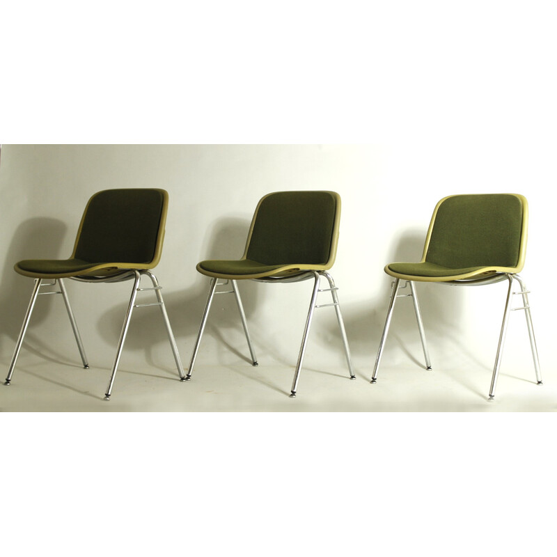 Vintage stackable chair by Jørgen Kastholm for Kusch+co, 1970s