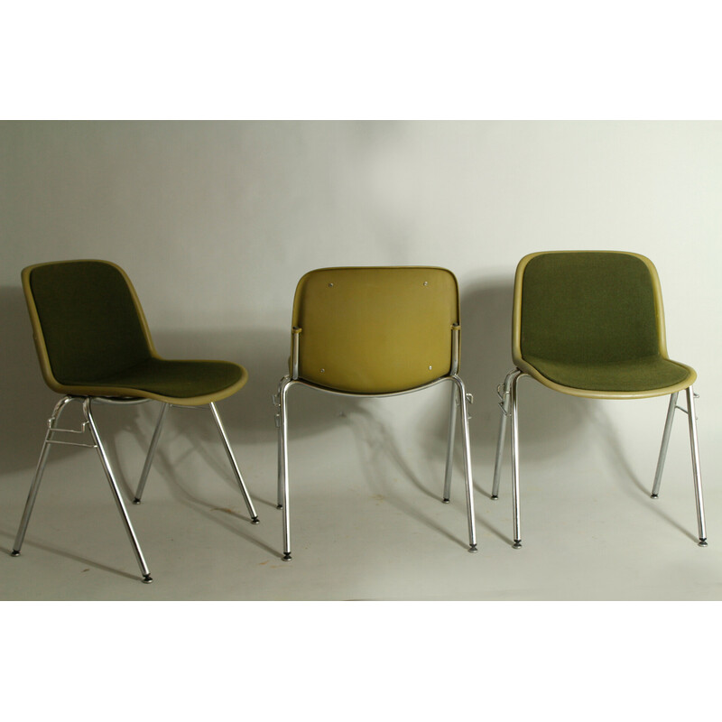 Vintage stackable chair by Jørgen Kastholm for Kusch+co, 1970s