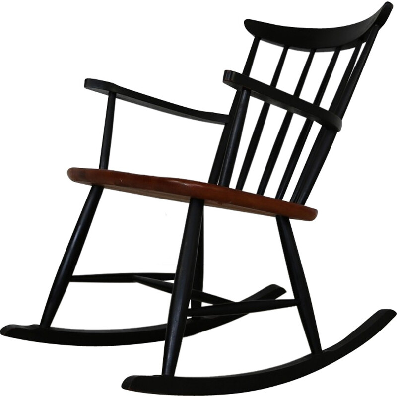 Scandinavian rocking chair - 1960s