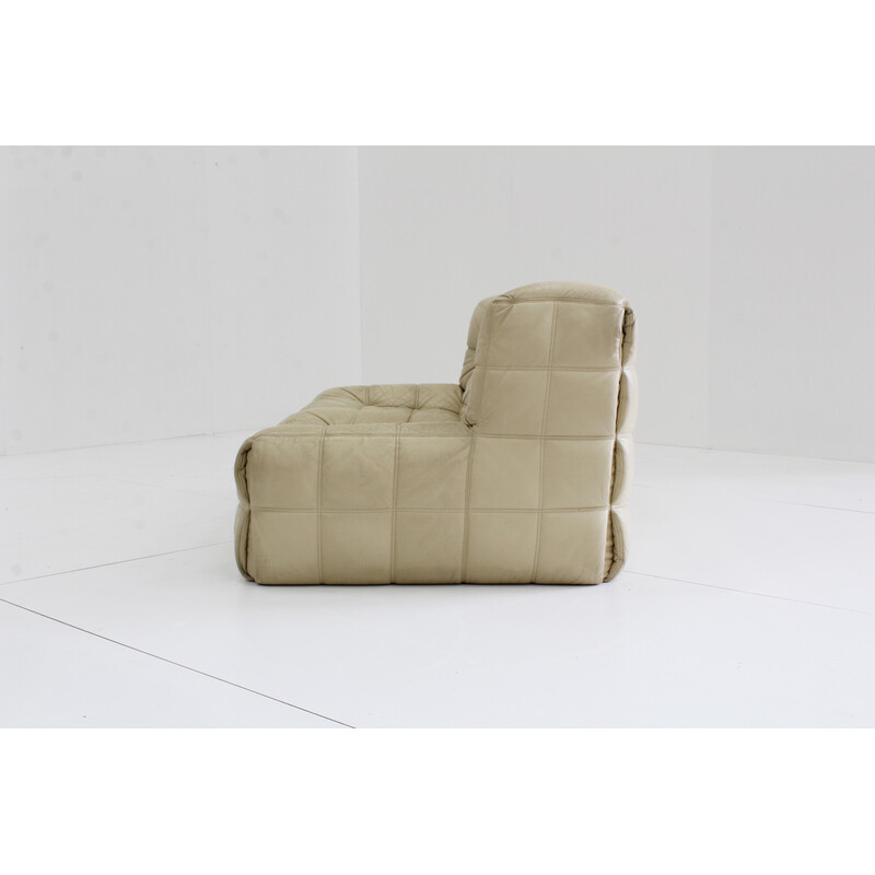 Vintage-Sofa Kashima aus Leder von Michel Ducaroy für Ligne Roset, 1976