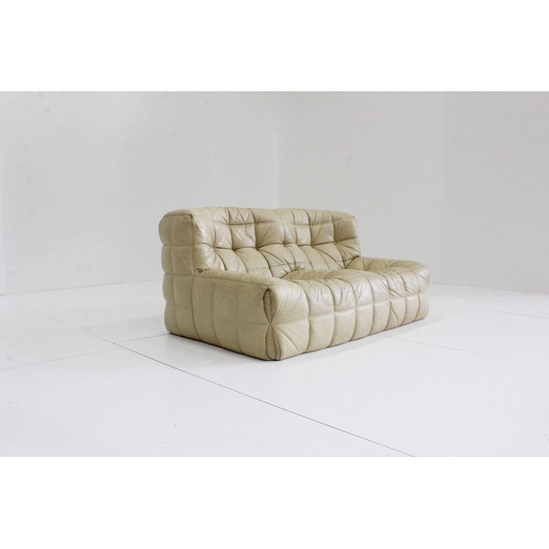 Vintage-Sofa Kashima aus Leder von Michel Ducaroy für Ligne Roset, 1976