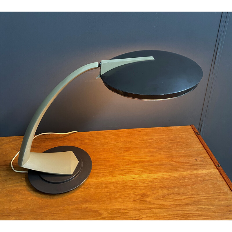 Vintage desk lamp model Boomerang by Luis Pérez de la Oliva for Lupela, 1970