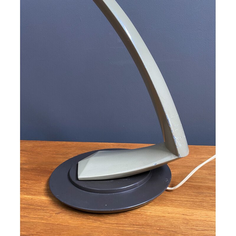 Lampe de bureau vintage modèle Boomerang par Luis Pérez de la Oliva pour Lupela, 1970