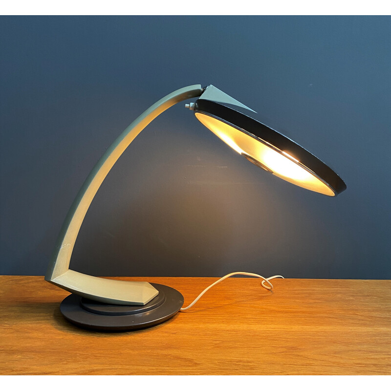 Vintage desk lamp model Boomerang by Luis Pérez de la Oliva for Lupela, 1970